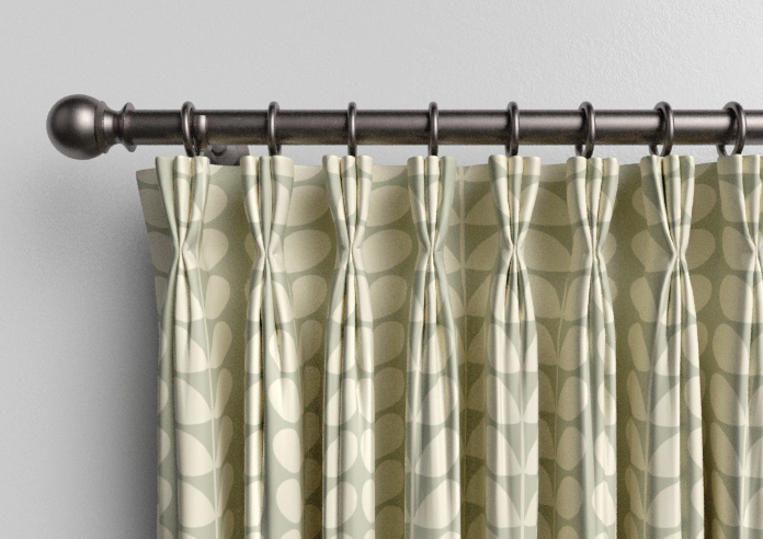 Orla Kiely Solid Stem, Pebble - Made to Measure Curtains - Image 11